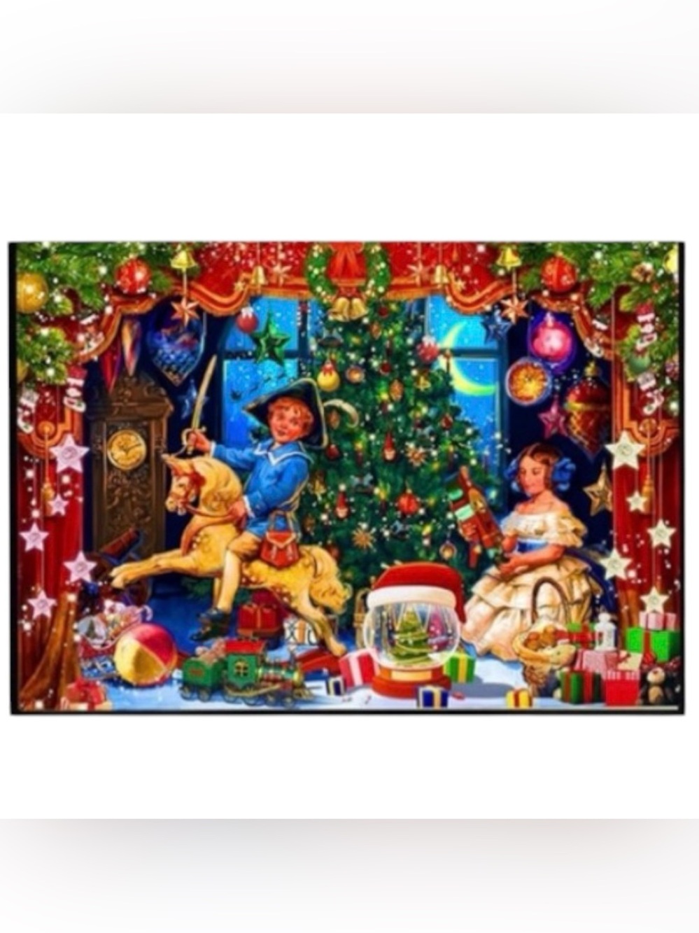 Christmas Theater Puzzle 1000 Pcs NWT